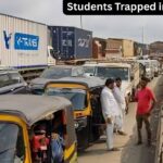 Students Trapped in Traffic Jam